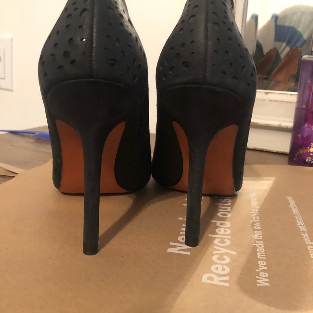 Zara black heels